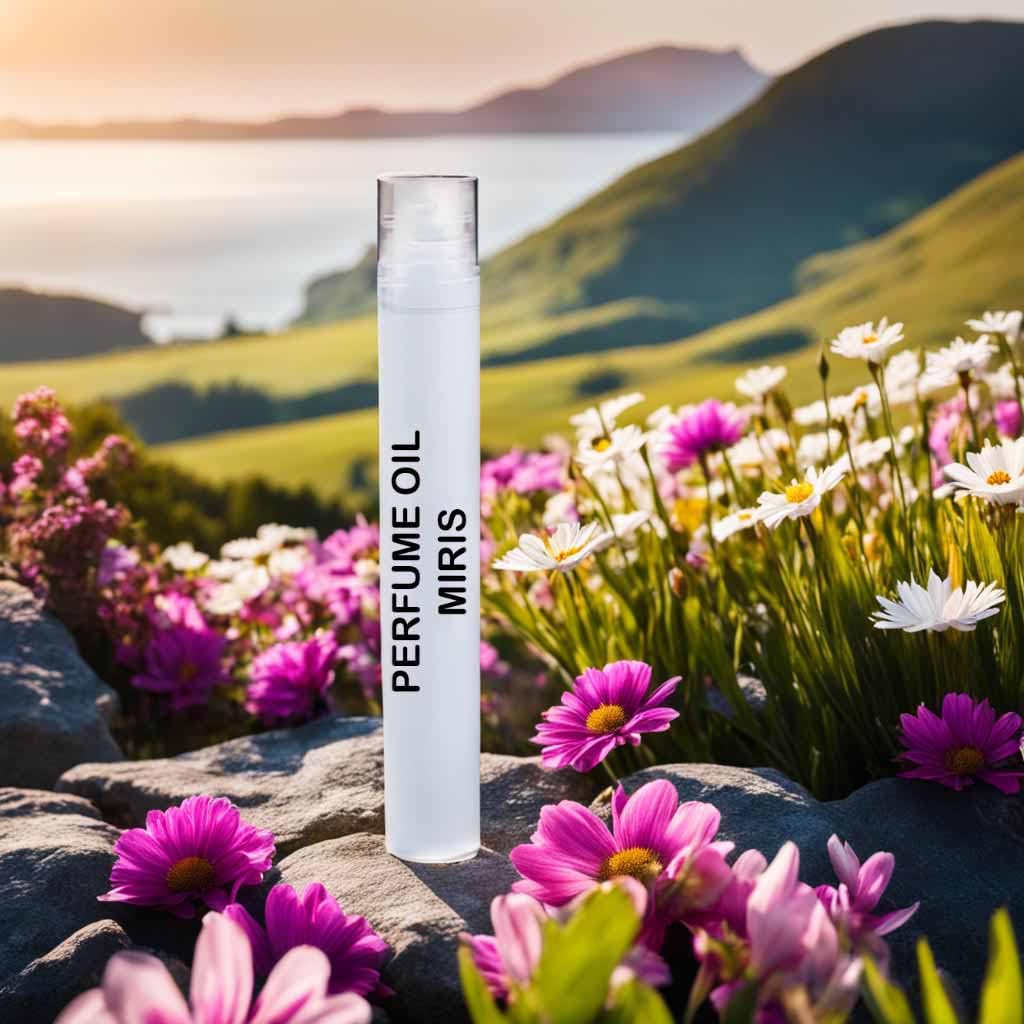 MIRIS Perfume Oil No. 44172, Inspired by Prive Vetiver d'Hiver, Long-Lasting Men Roll-On, Rollerball 0.34 Fl Oz / 10 ml