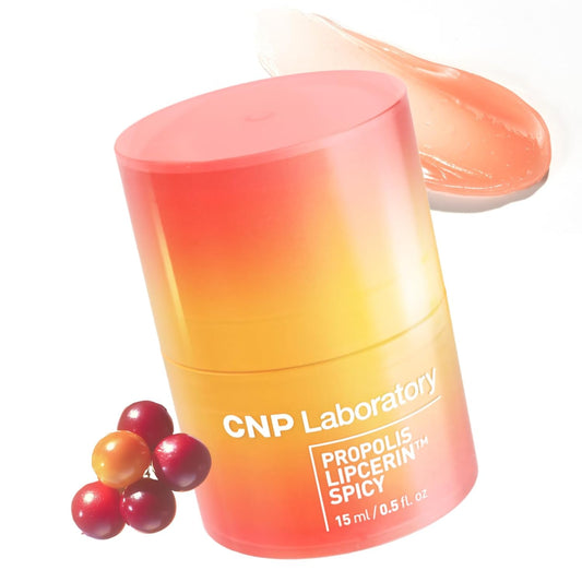 CNP Honey Lip Butter - Propolis Lipcerin™ 04 Mint, Hydrating Overnight Manuka Lip Balm & Mask, Plumping, 12hr Long-Lasting Moisture, Korean Skin Care, 0.5 fl.oz.