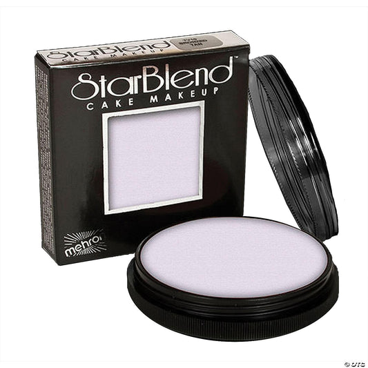 Mehron Makeup StarBlend Cake Makeup | Wet/Dry Pressed Powder | Powder Foundation | Sable Brown Face Paint & Body Paint 2 oz (56g)