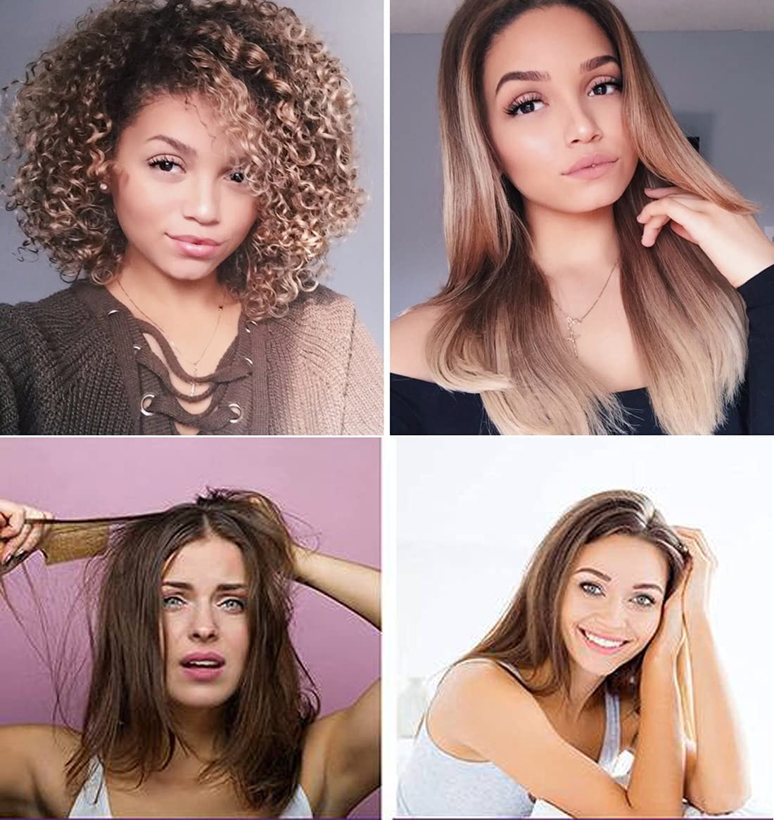 Gold Label Professional Keratin Blowout Treatment 240 Milliliter Cream for Coarse Curly Black, African, Dominican and Brazilian Hair Types - Enhanced Formula